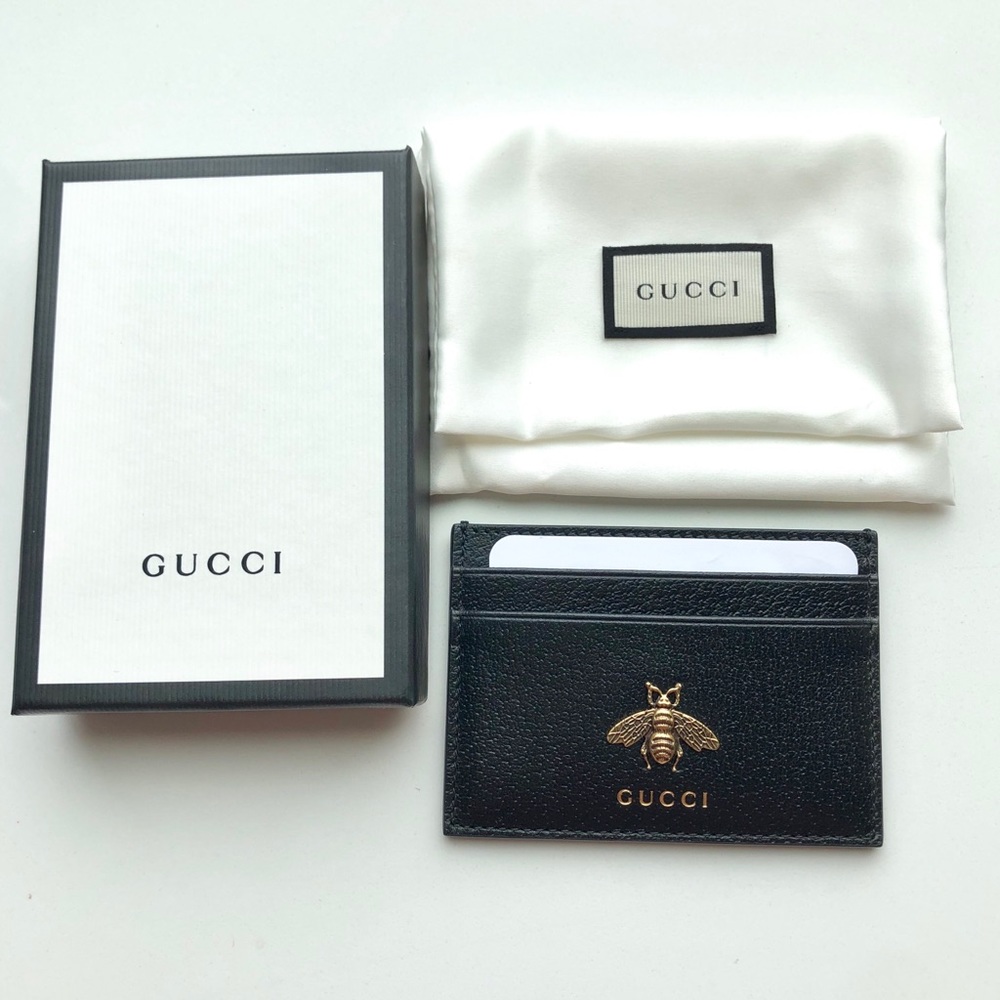 Brand New Gucci Bee Card Holder